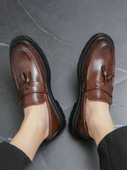 Men's Tassel Penny Loafers