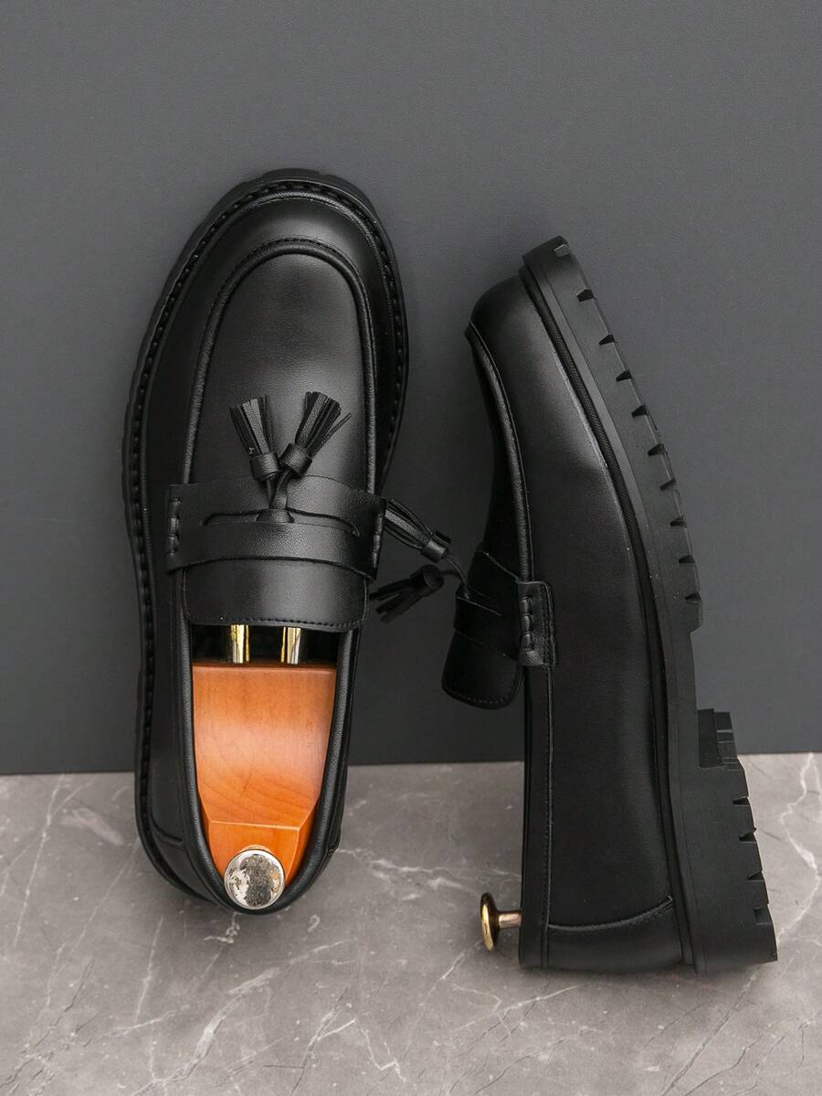 Men's Tassel Penny Loafers