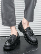 Men's Tassel Penny Loafers