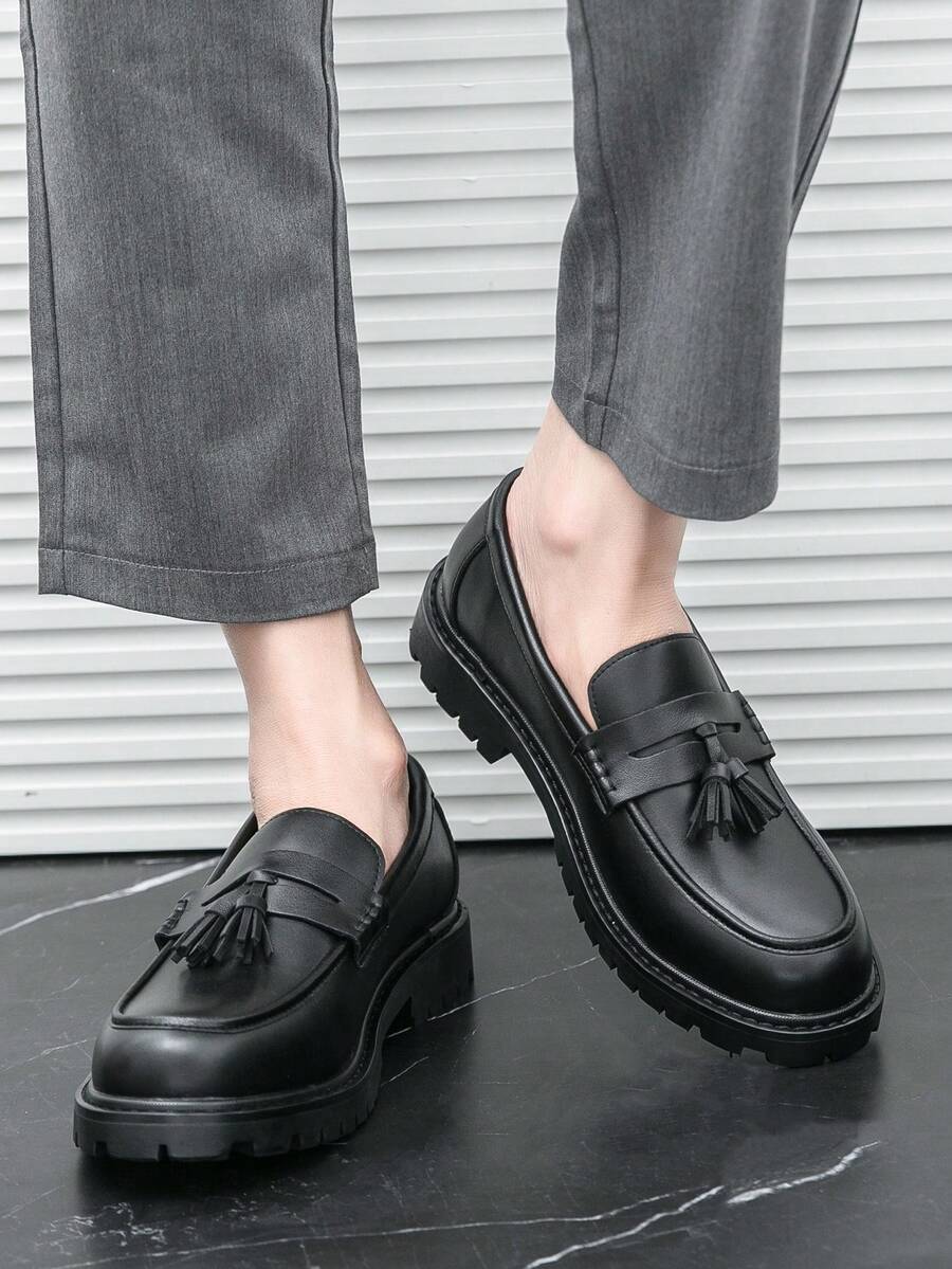 Men's Tassel Penny Loafers