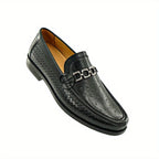 Men's Woven Bar Loafers