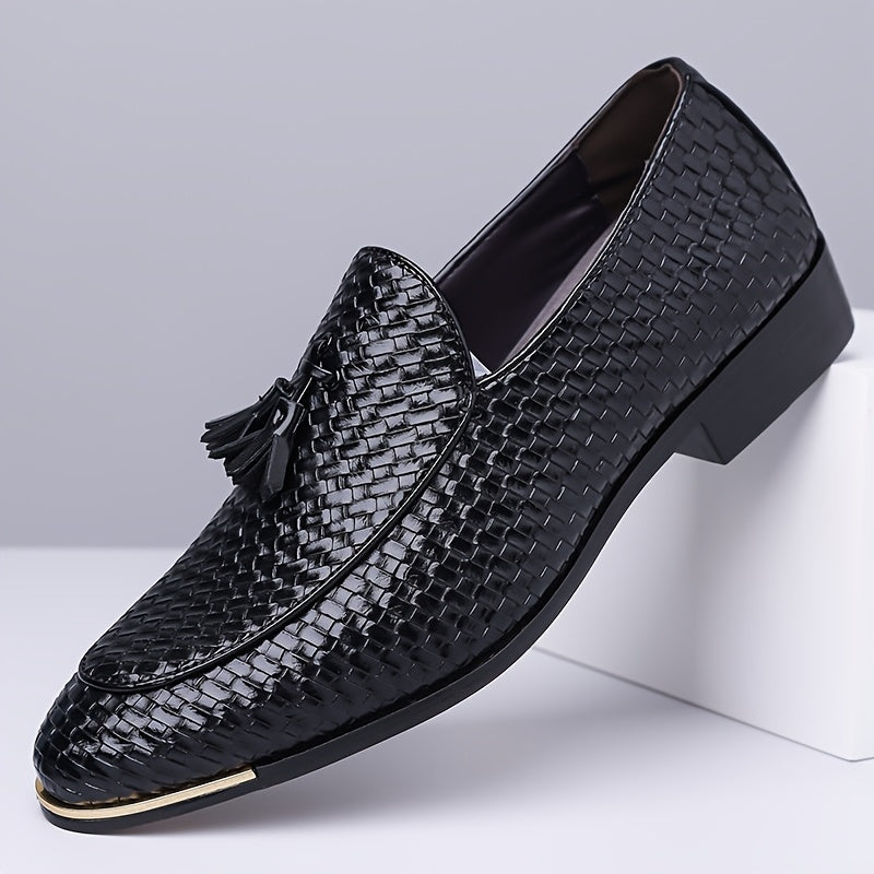Men's Woven Tassel Loafers