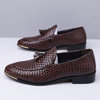 Men's Woven Tassel Loafers