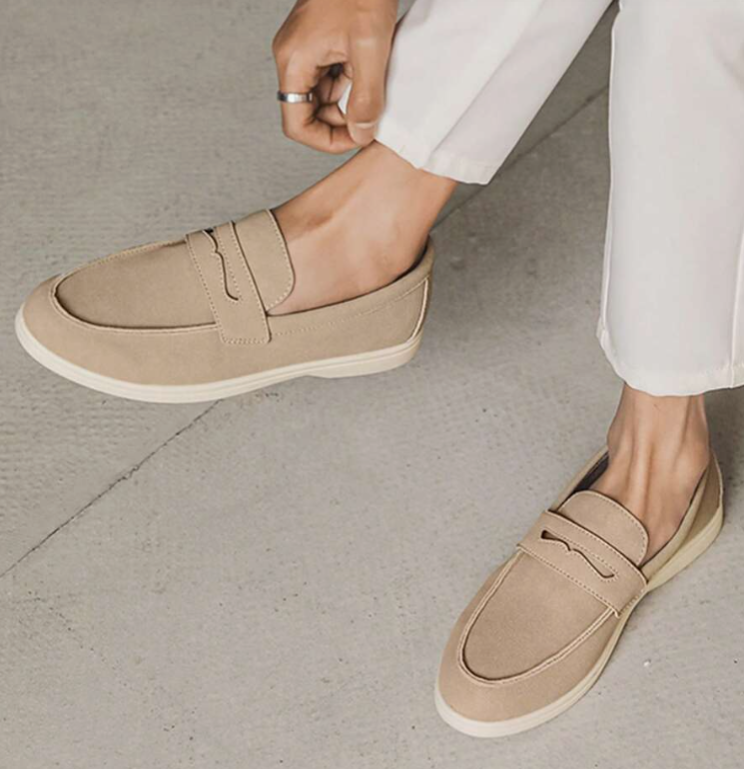 Men's Stitched Slip-On Loafers